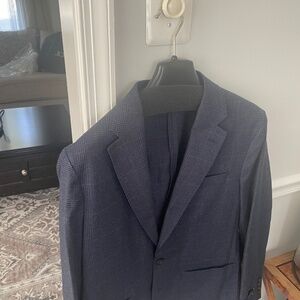 Ludlow Slim-fit blazer in English cotton-wool blend